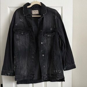 We The Free Charcoal Jean Jacket